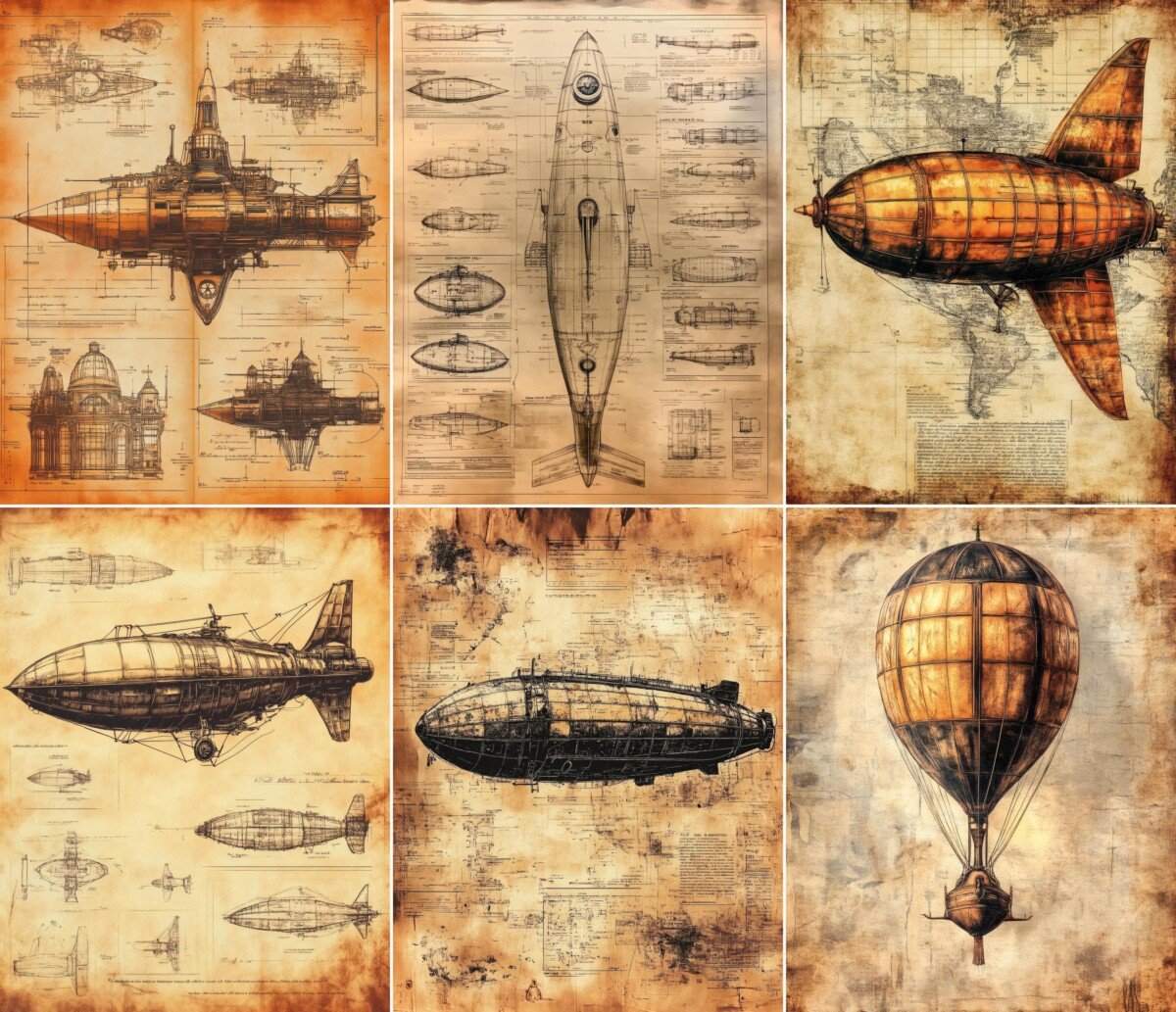 steampunk preview 4 – Journal Pages