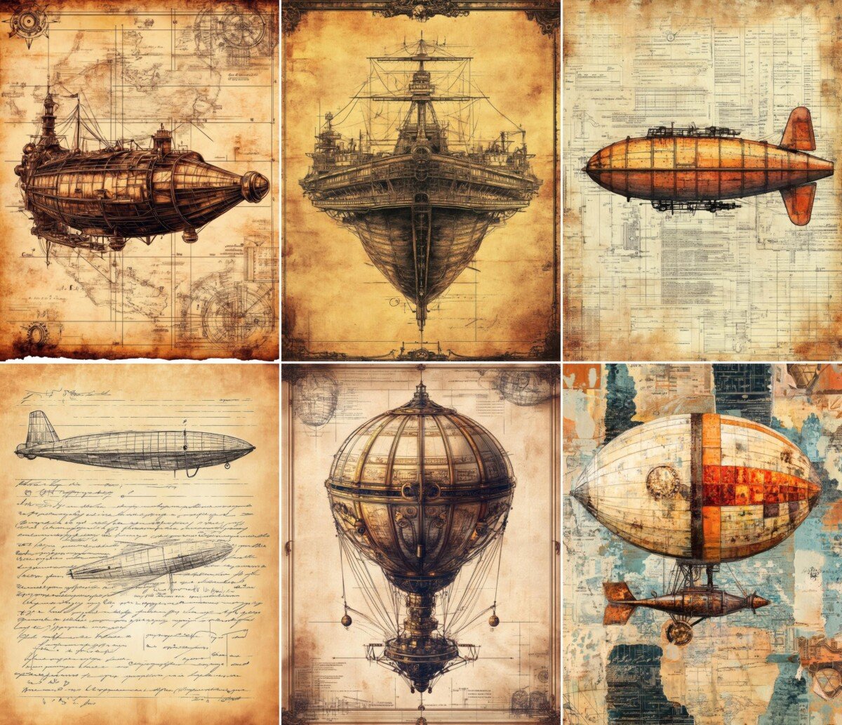 steampunk preview 2 – Journal Pages