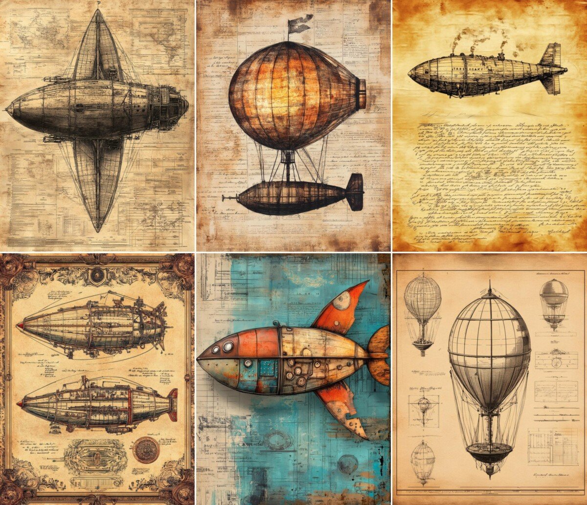 steampunk preview 9 – Journal Pages