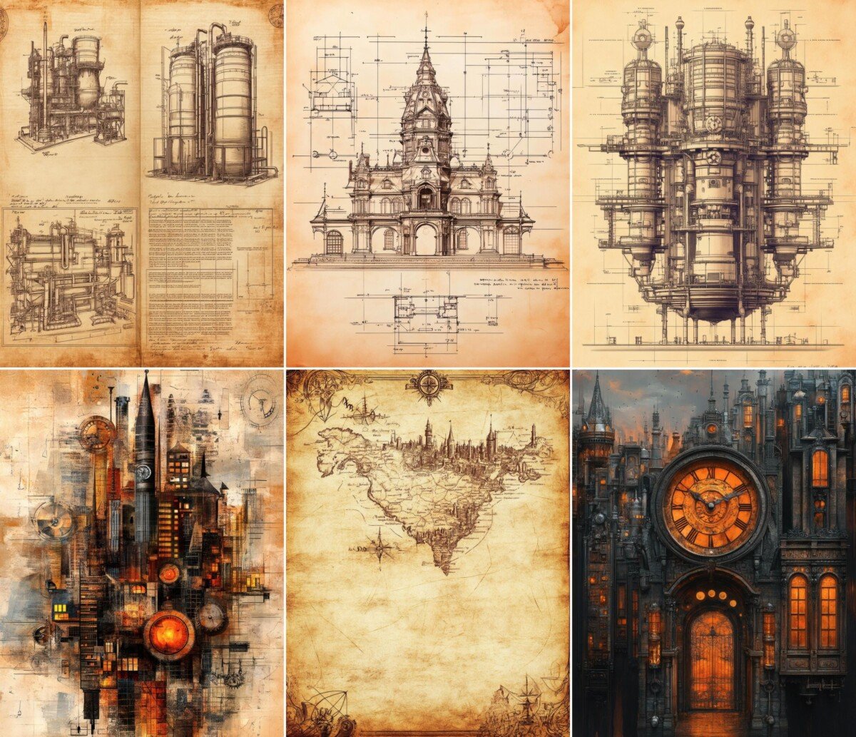steampunk preview 6 – Journal Pages