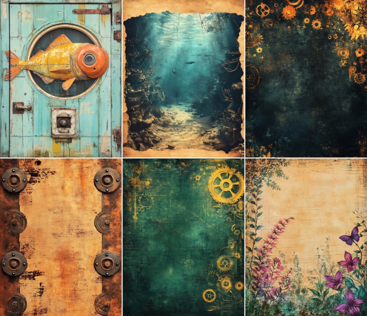 underwater preview 7 – Journal Pages