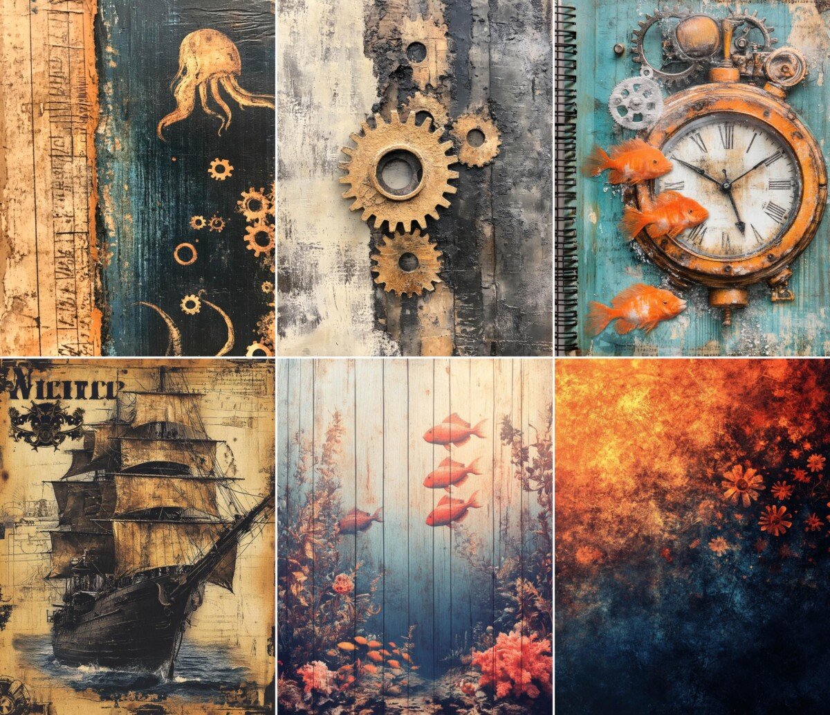 underwater preview 8 – Journal Pages