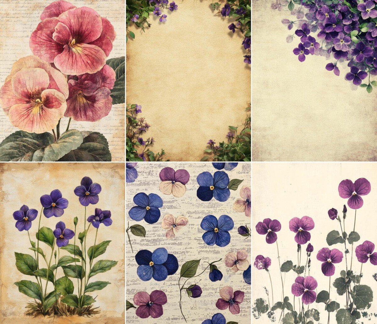 botanical preview 4 – Journal Pages