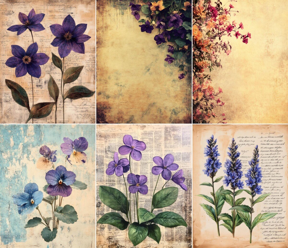 botanical preview 2 – Journal Pages