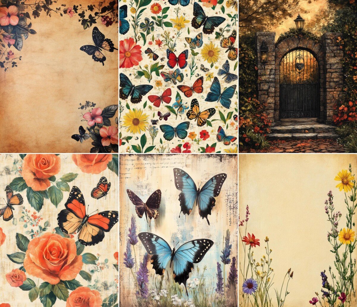 vintage preview 5 – Journal Pages