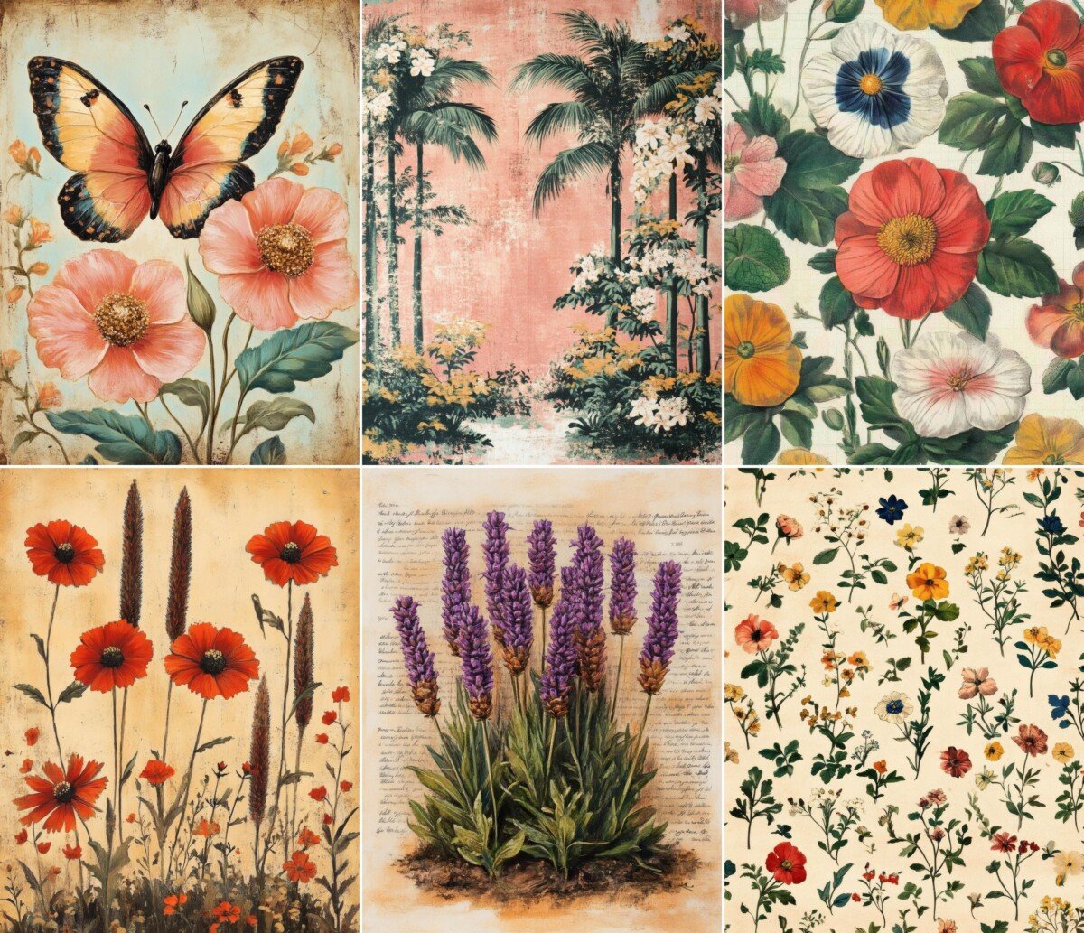 vintage preview 8 – Journal Pages