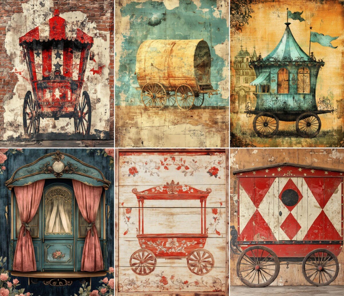 vintage preview 6 – Journal Pages