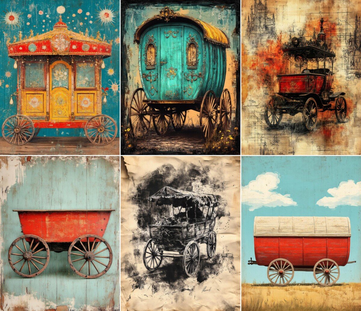 vintage preview 3 – Journal Pages