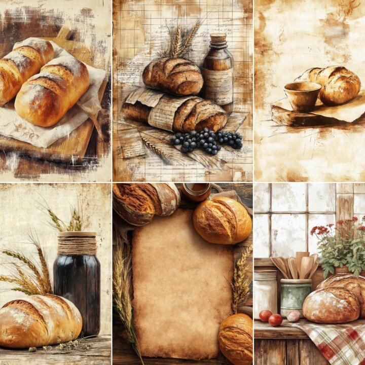vintage preview 2 – Journal Pages