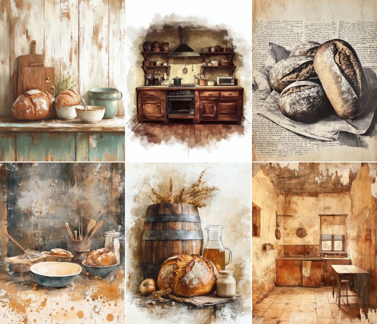 vintage preview 3 – Journal Pages