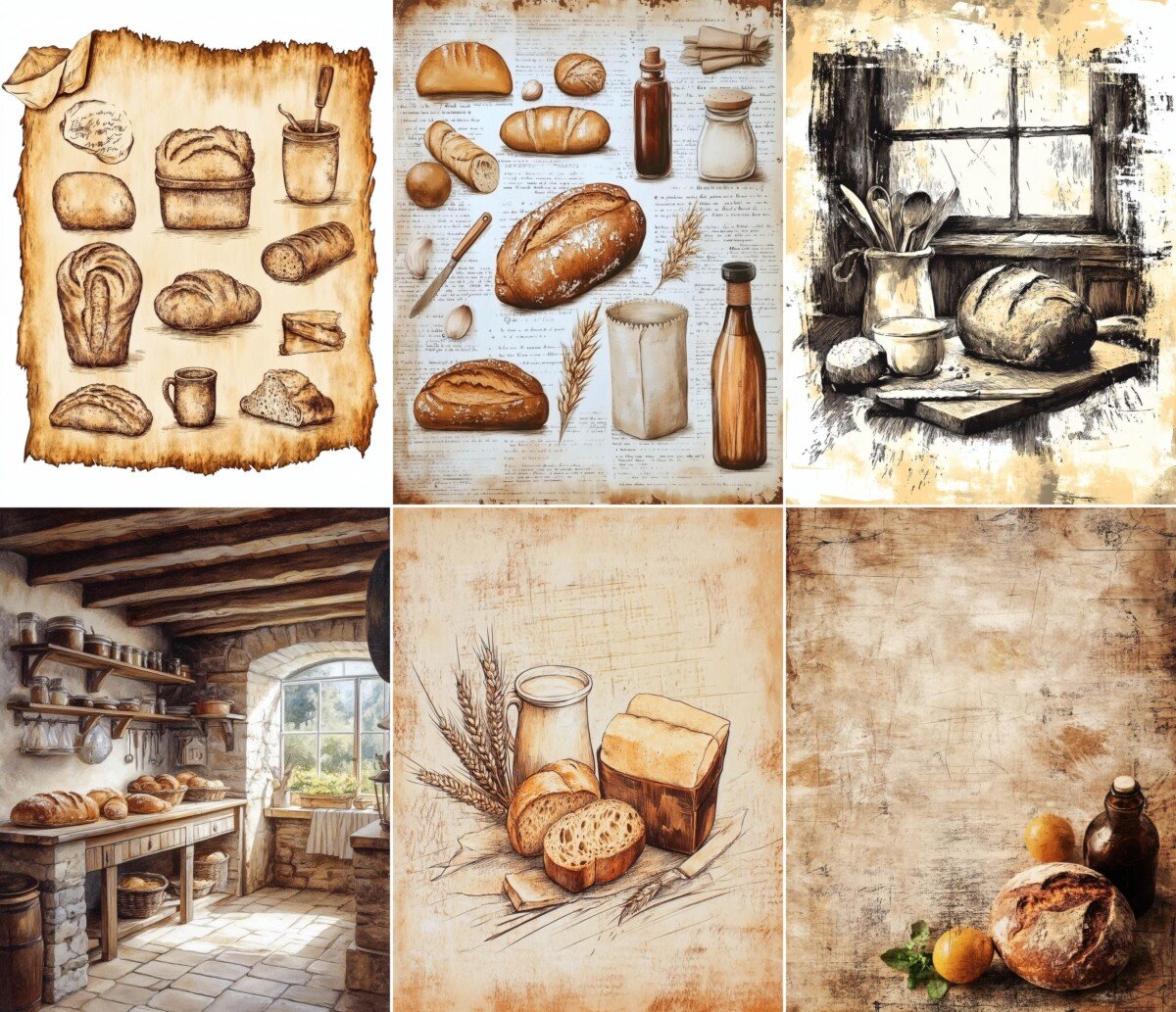 vintage preview 7 – Journal Pages