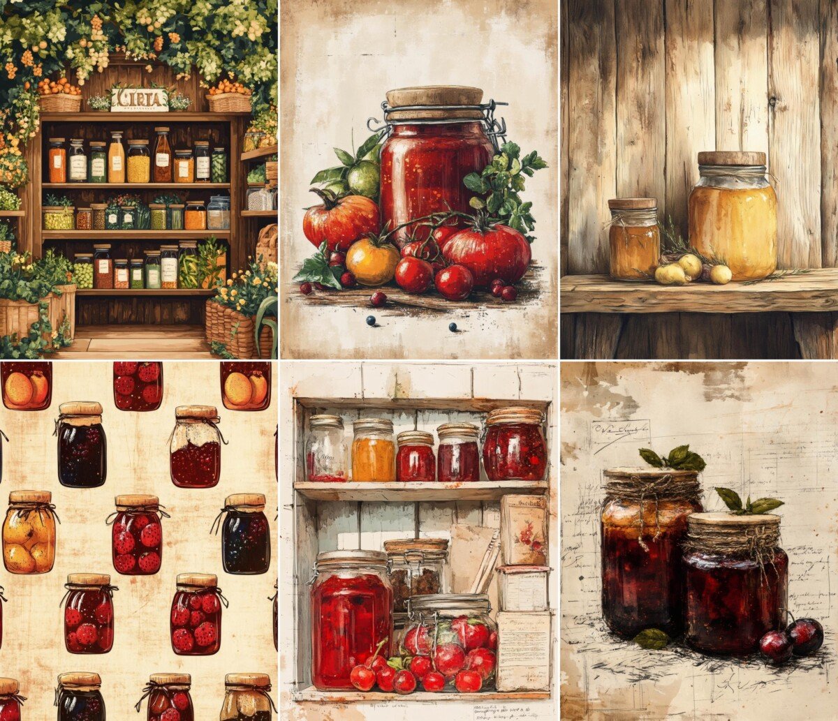 vintage preview 5 – Journal Pages