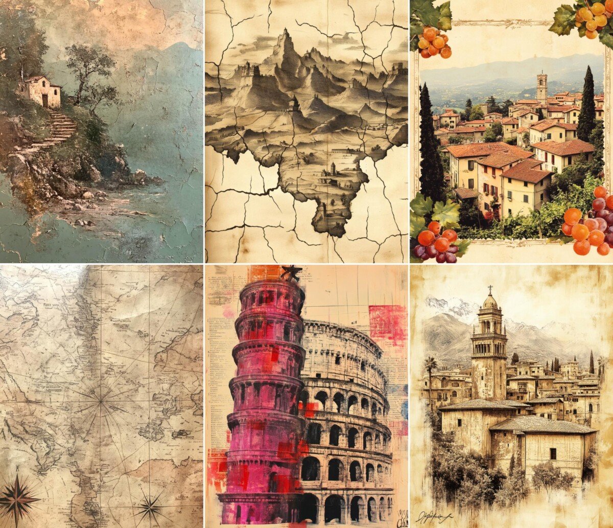 vintage preview 7 – Journal Pages