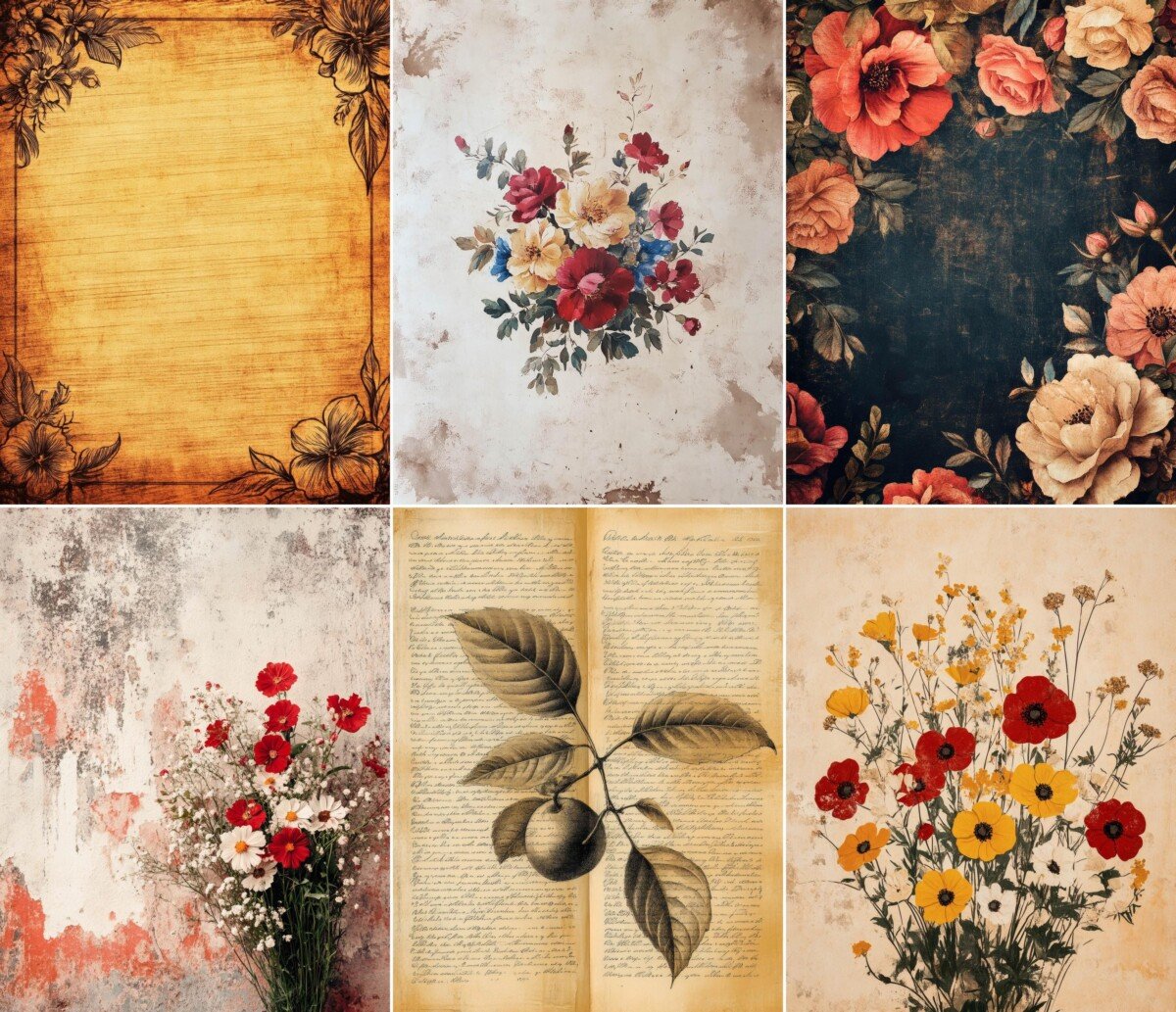 botanical preview 3 – Journal Pages