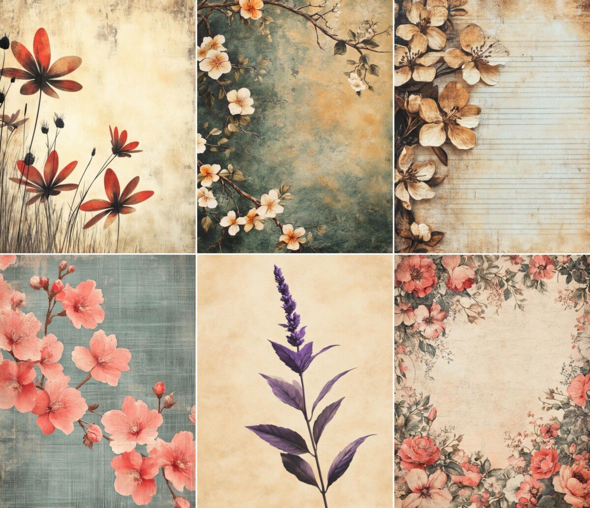 botanical preview 4 – Journal Pages
