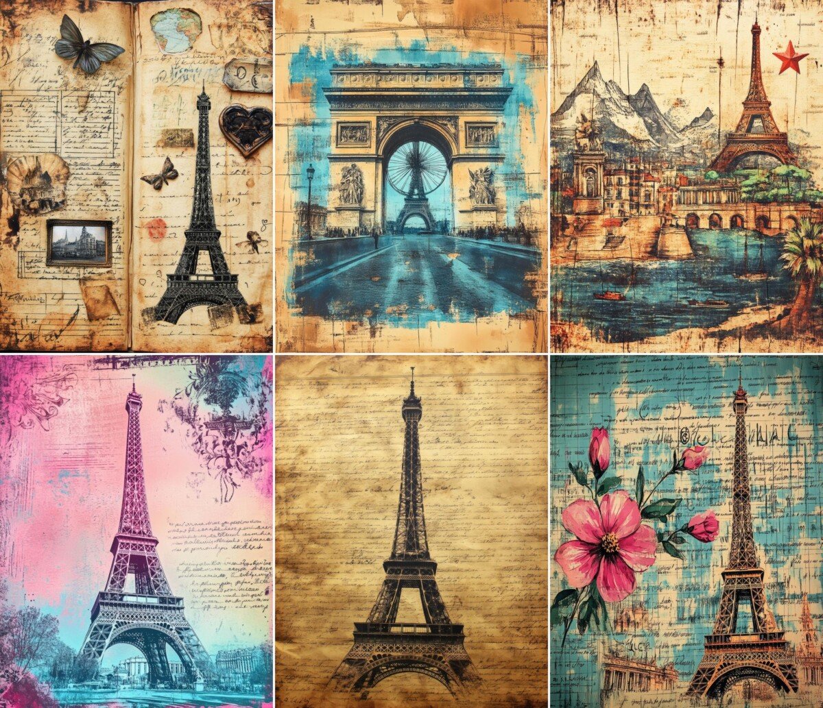vintage preview 5 – Journal Pages