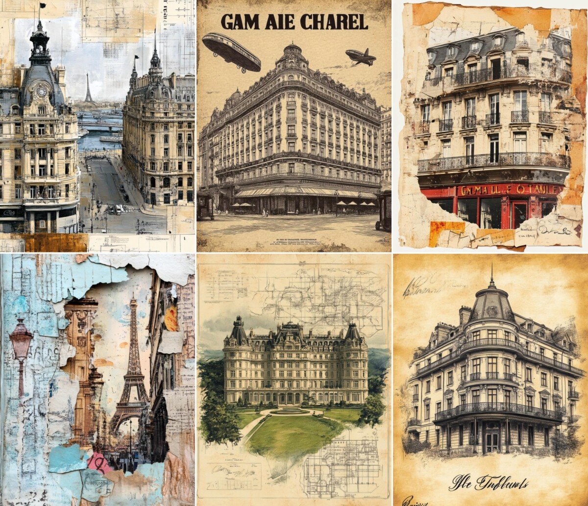 vintage preview 4 – Journal Pages