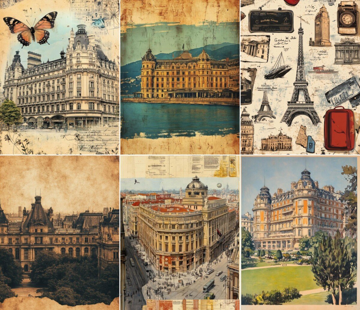 vintage preview 3 – Journal Pages