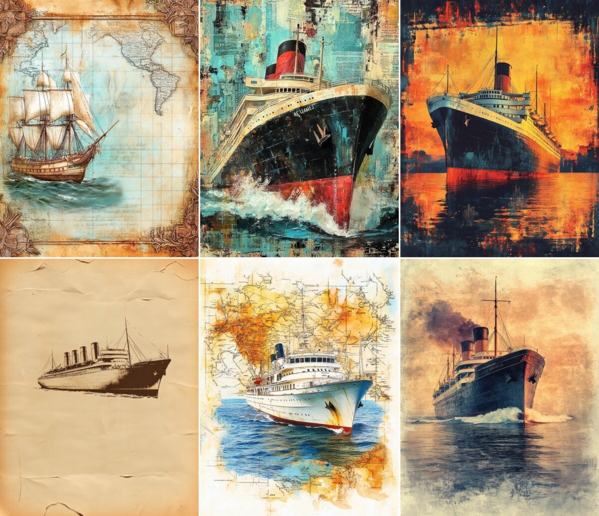 vintage preview 3 – Journal Pages