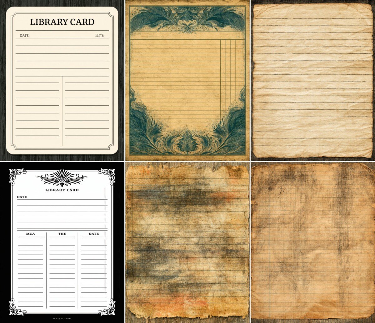 library preview 5 – Journal Pages