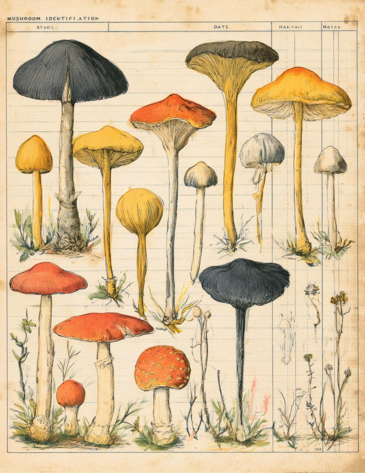 vintage preview 7 – Journal Pages