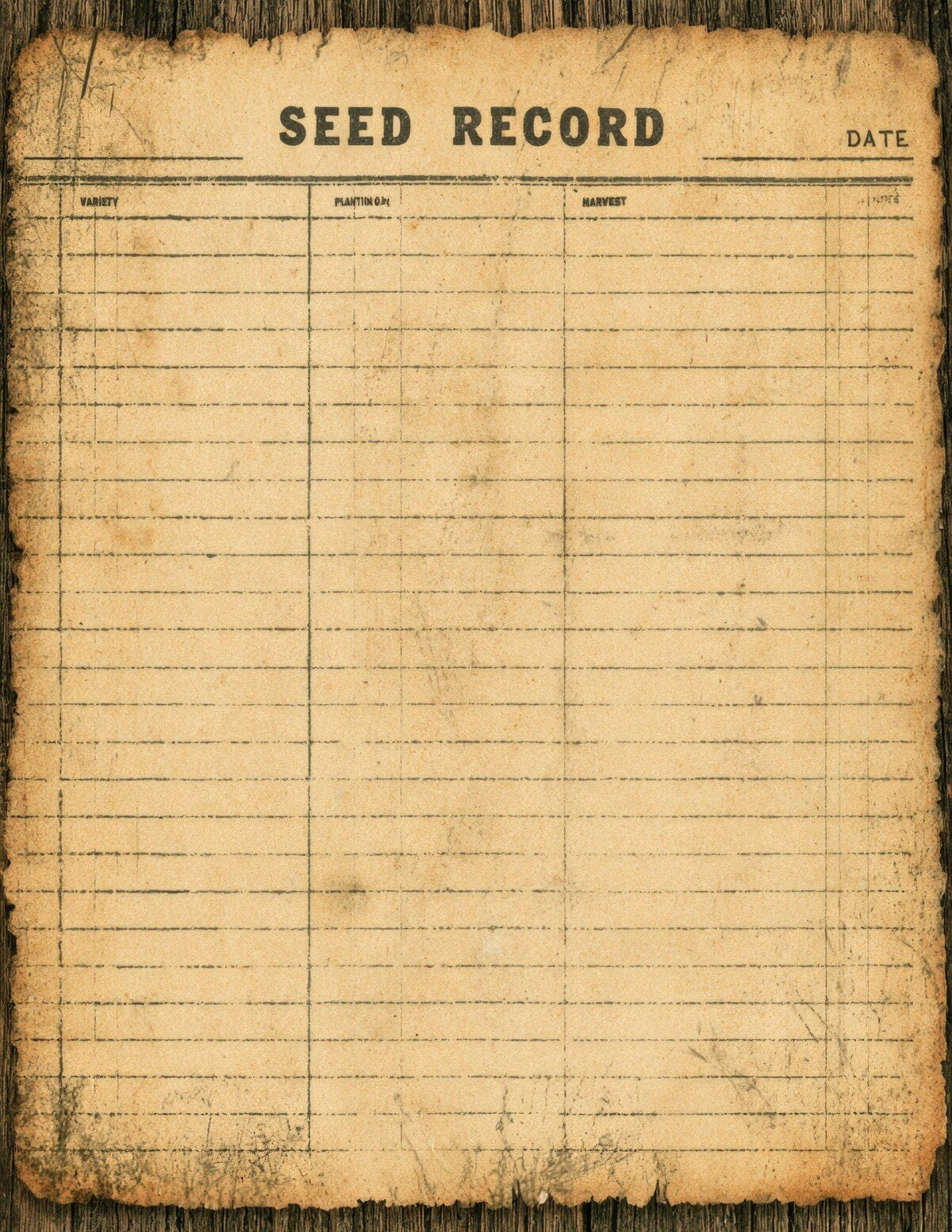 vintage preview 5 – Journal Pages