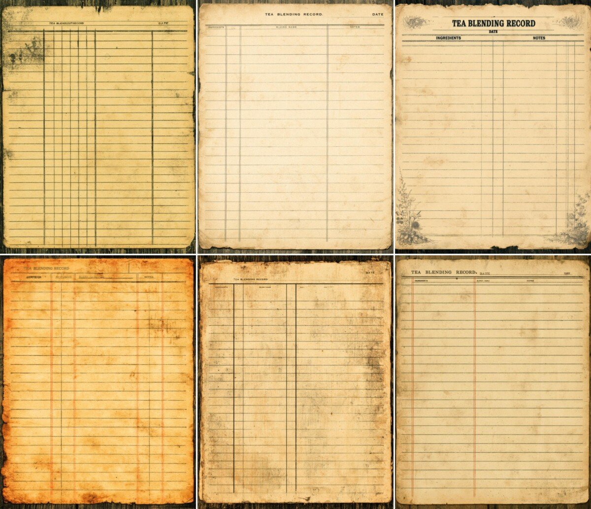 vintage preview 4 – Journal Pages
