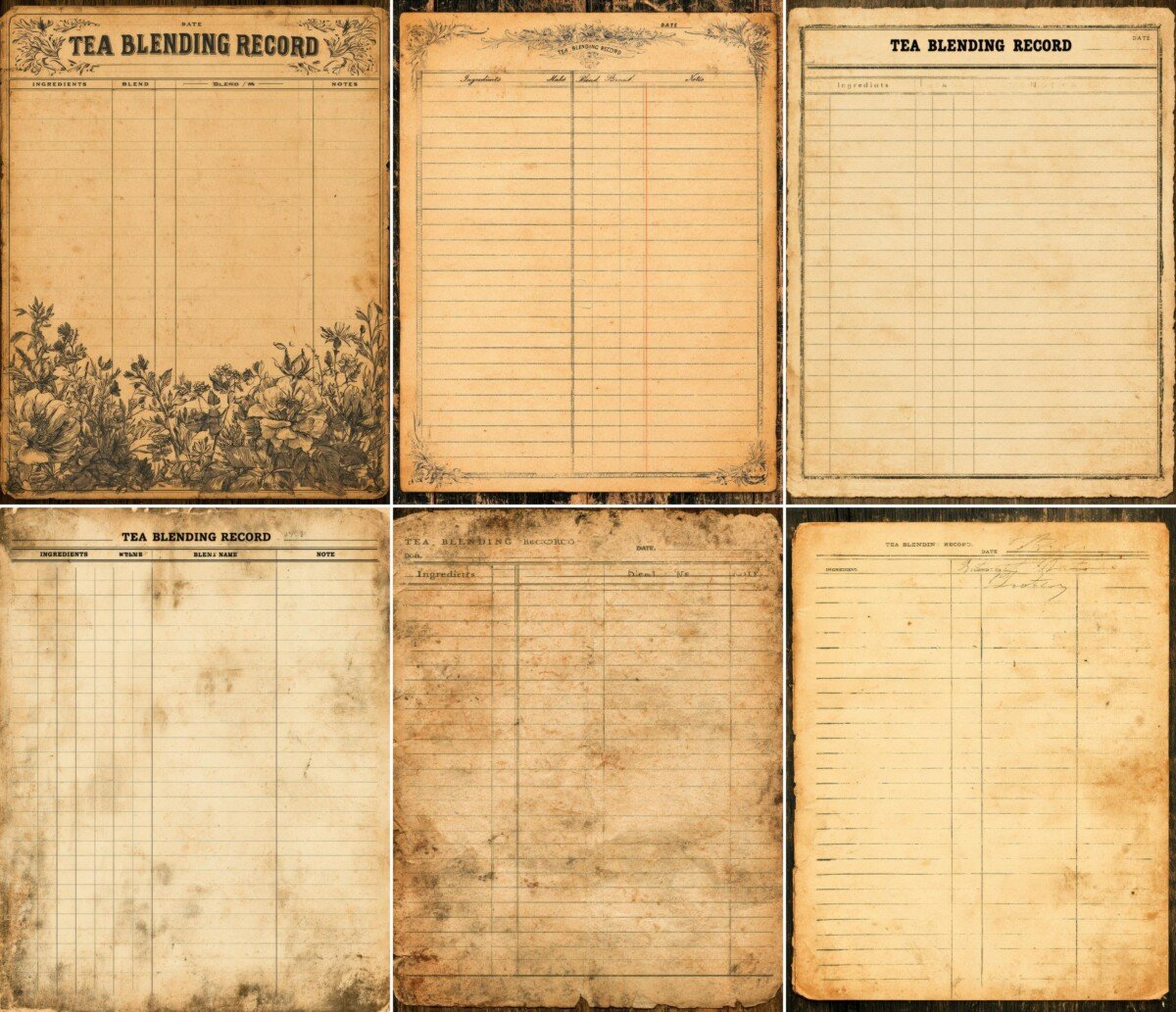 vintage preview 2 – Journal Pages