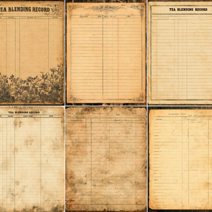 vintage preview 2 – Journal Pages