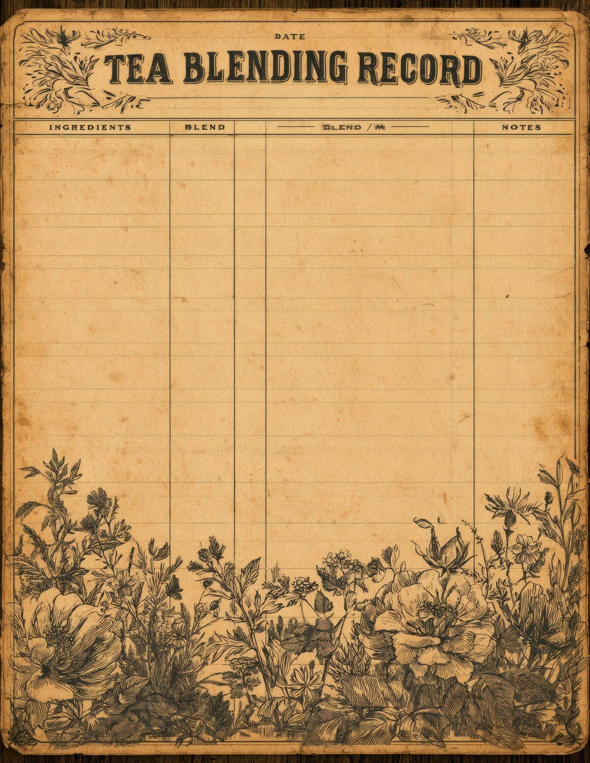 vintage preview 5 – Journal Pages