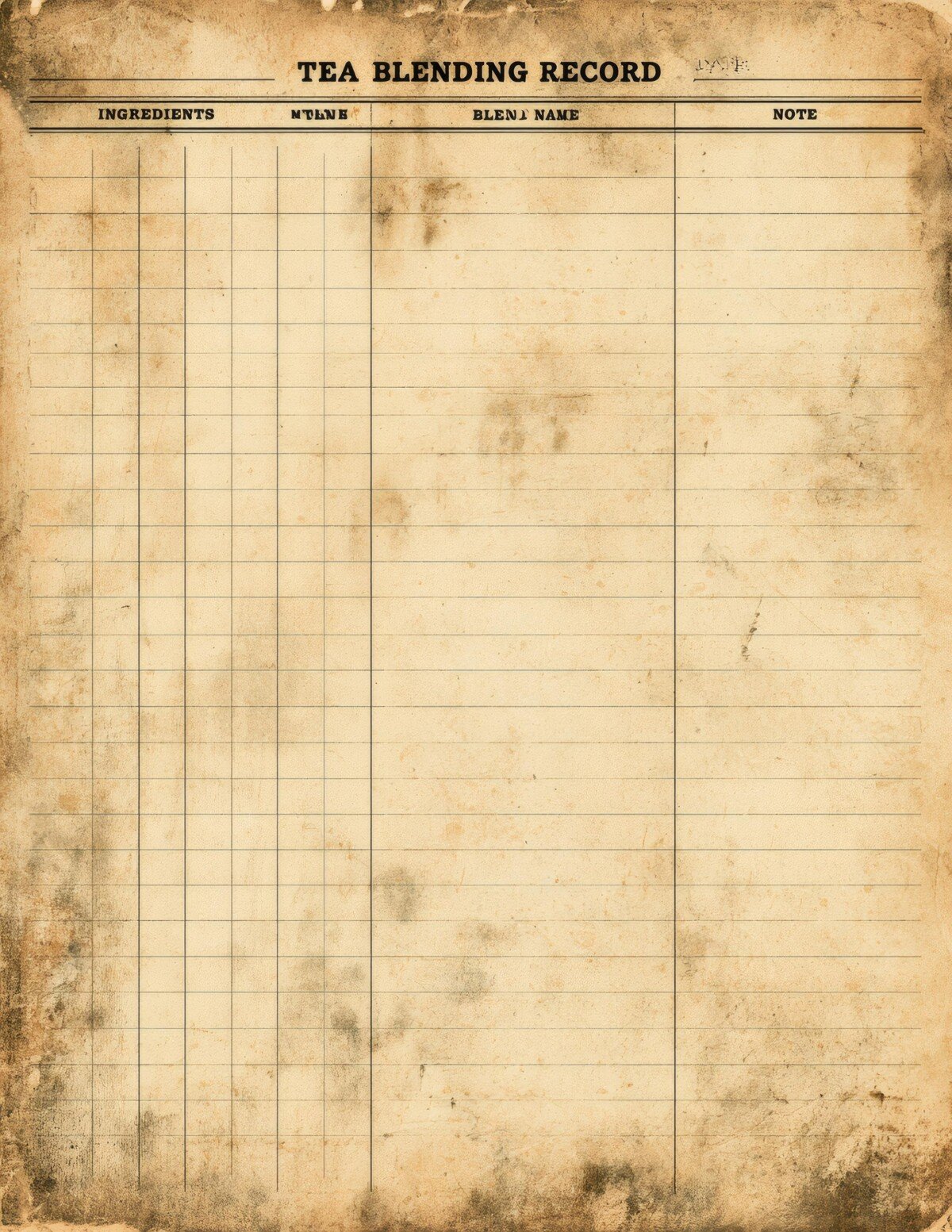 vintage preview 8 – Journal Pages
