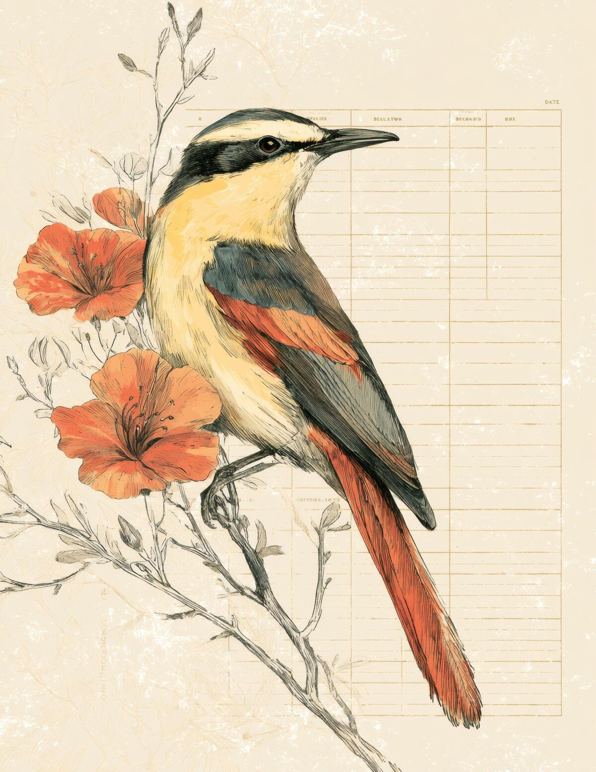 ornithology preview 8 – Journal Pages