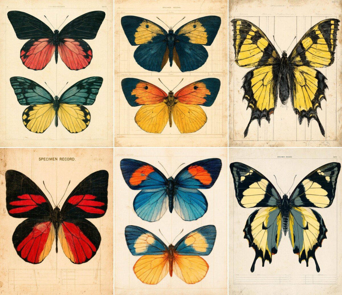 vintage preview 5 – Labels & Tags