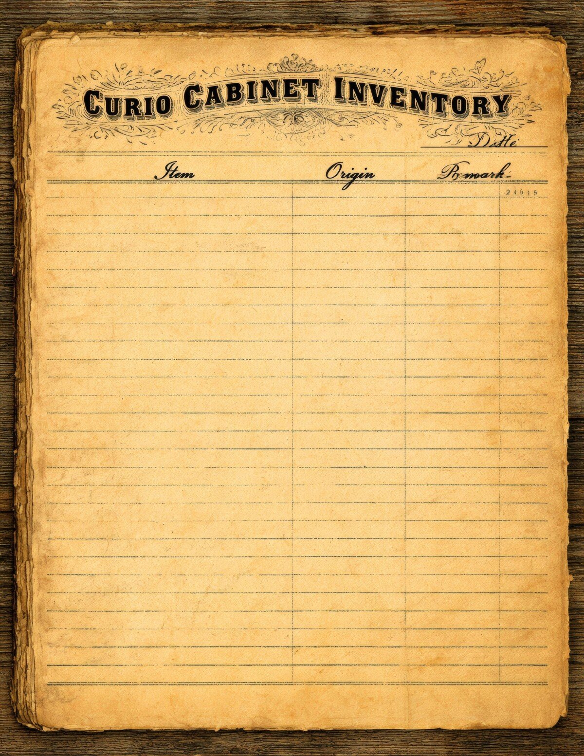 vintage preview 7 – Journal Pages