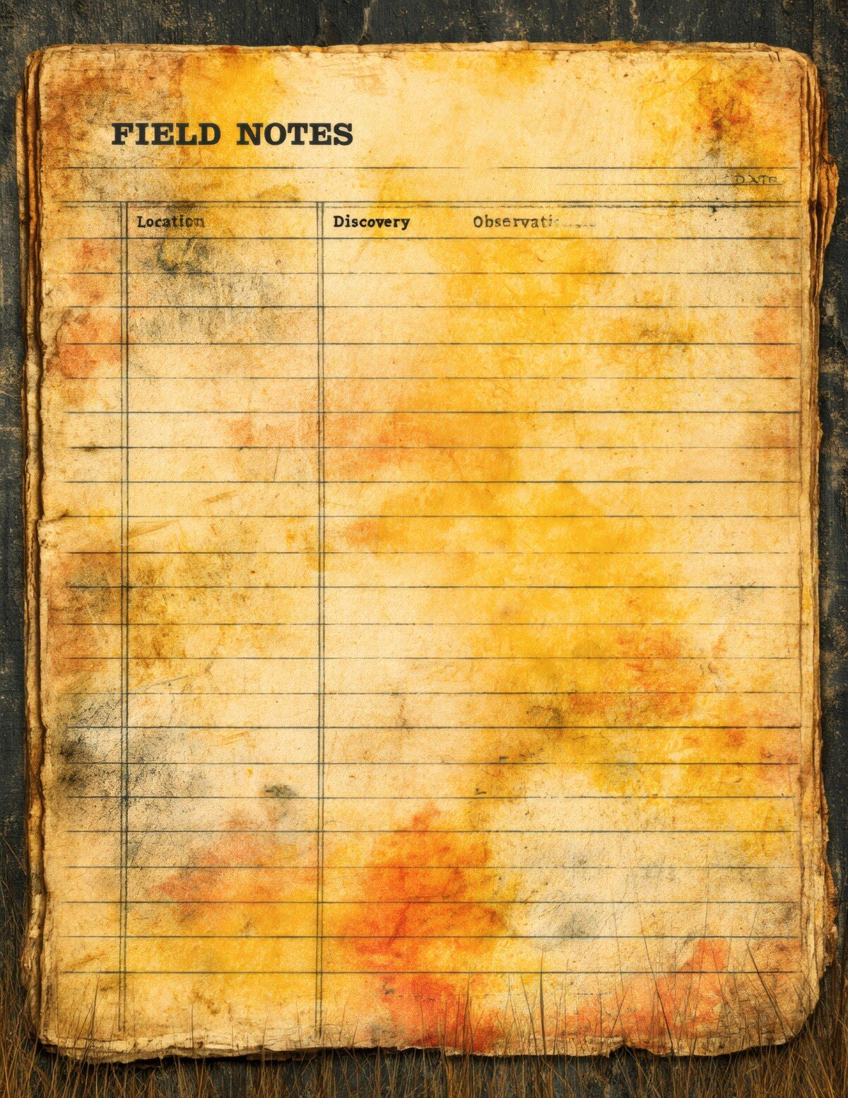 vintage preview 10 – Journal Pages