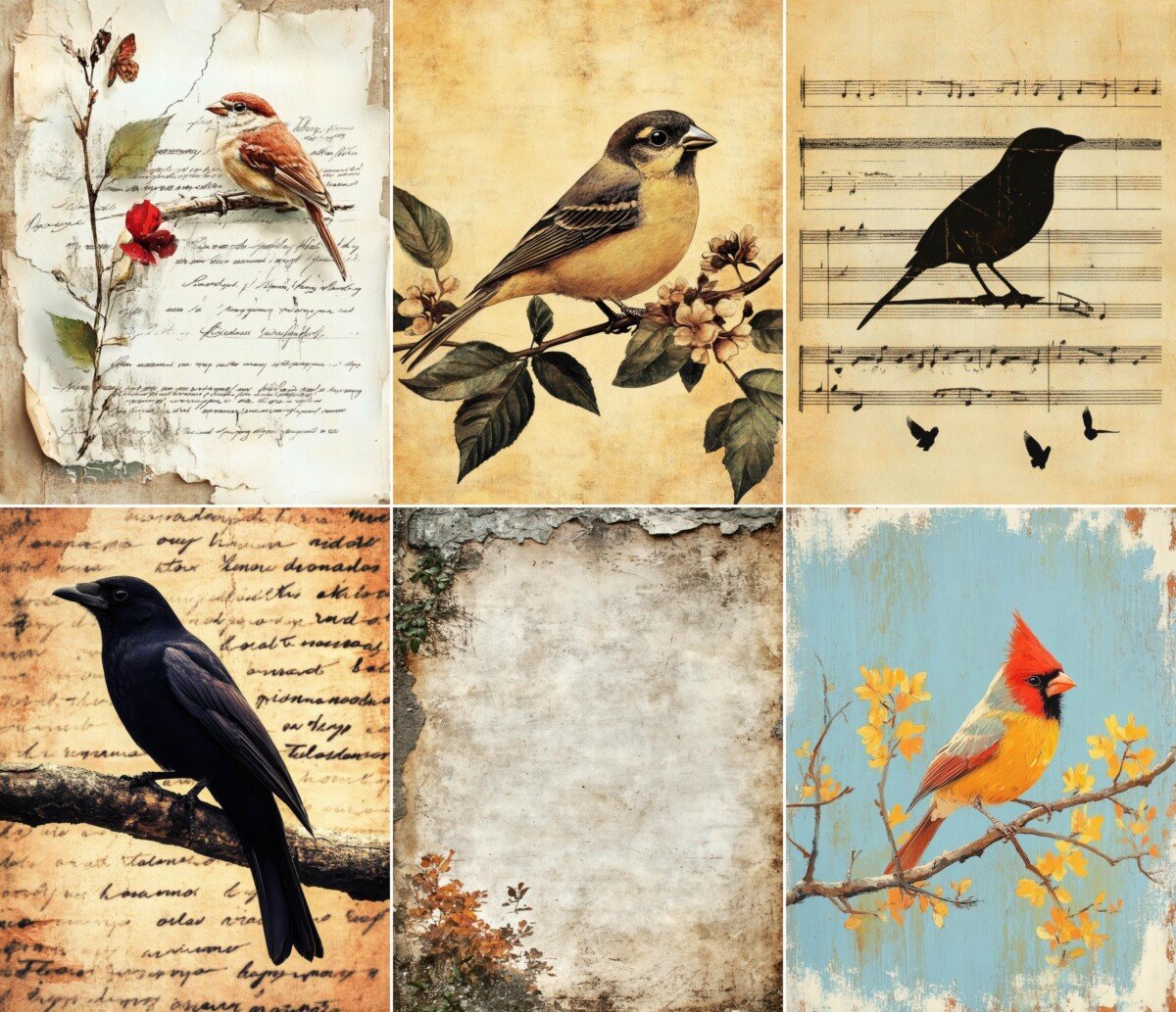 bird preview 5 – Journal Pages