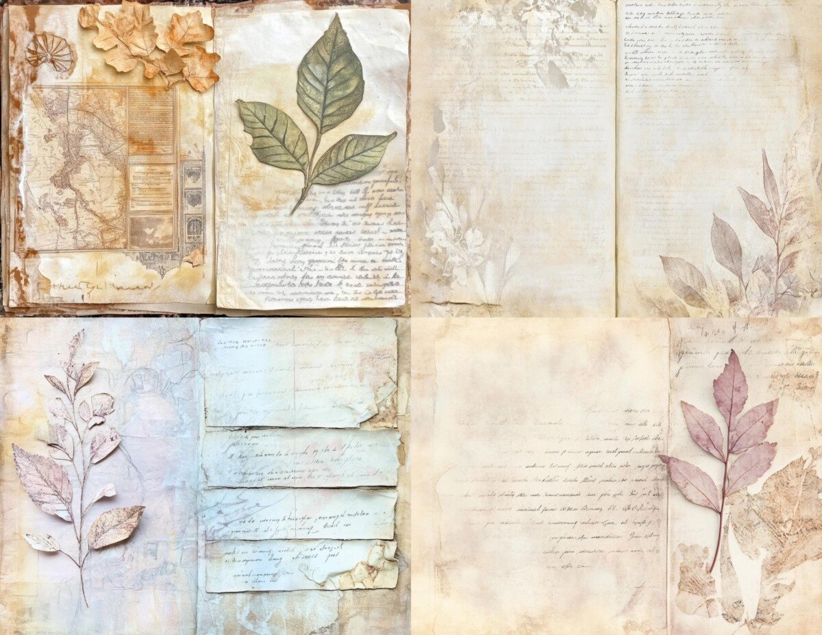 vintage – Vintage Garden Map Journal Pages