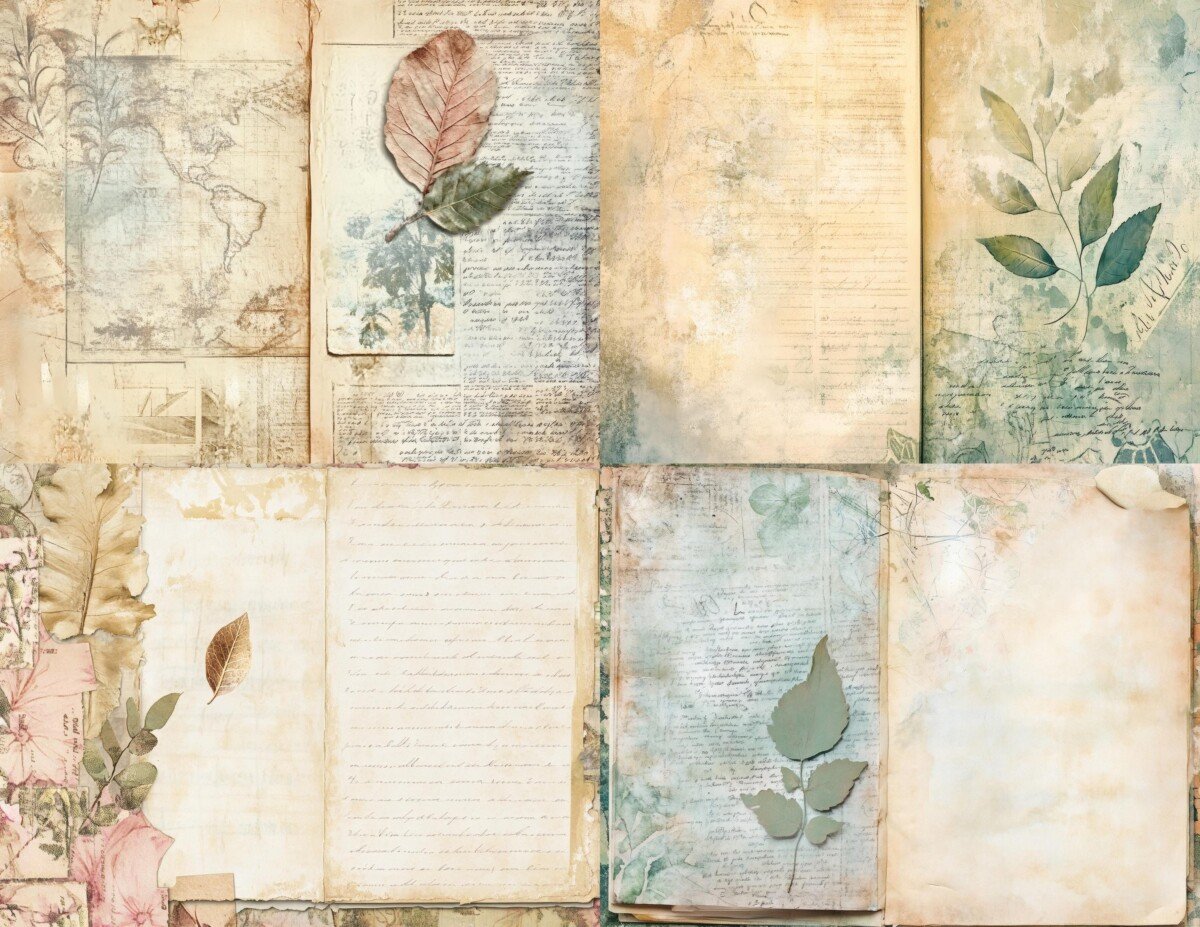 vintage preview 4 – Journal Pages