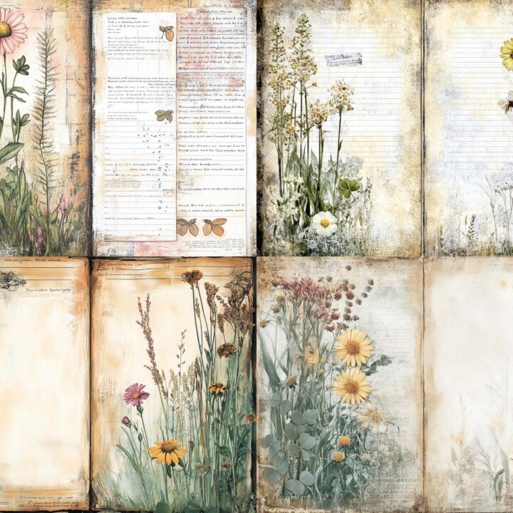 wildflower preview 2 – Journal Pages