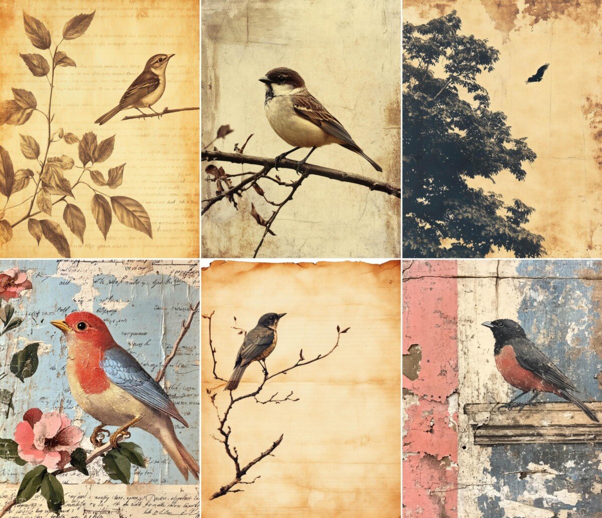 antique preview 2 – Journal Pages