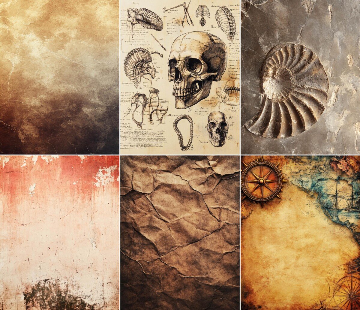 antique preview 4 – Journal Pages