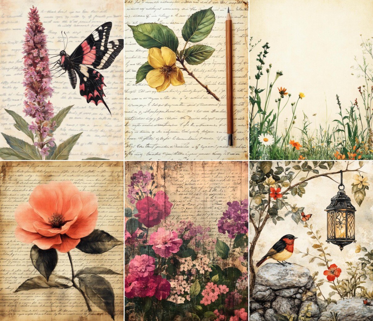 antique preview 7 – Journal Pages