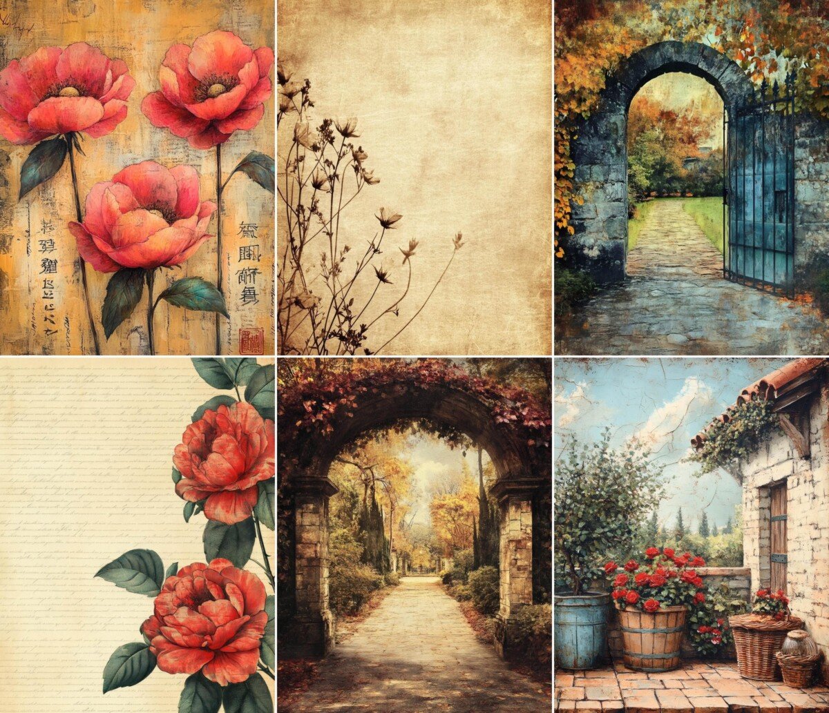 antique preview 9 – Journal Pages