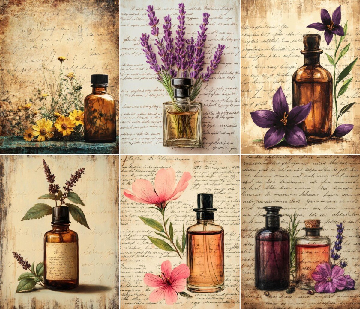 antique preview 2 – Journal Pages