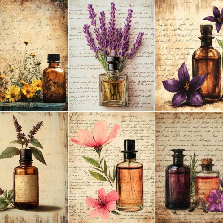 antique preview 2 – Journal Pages