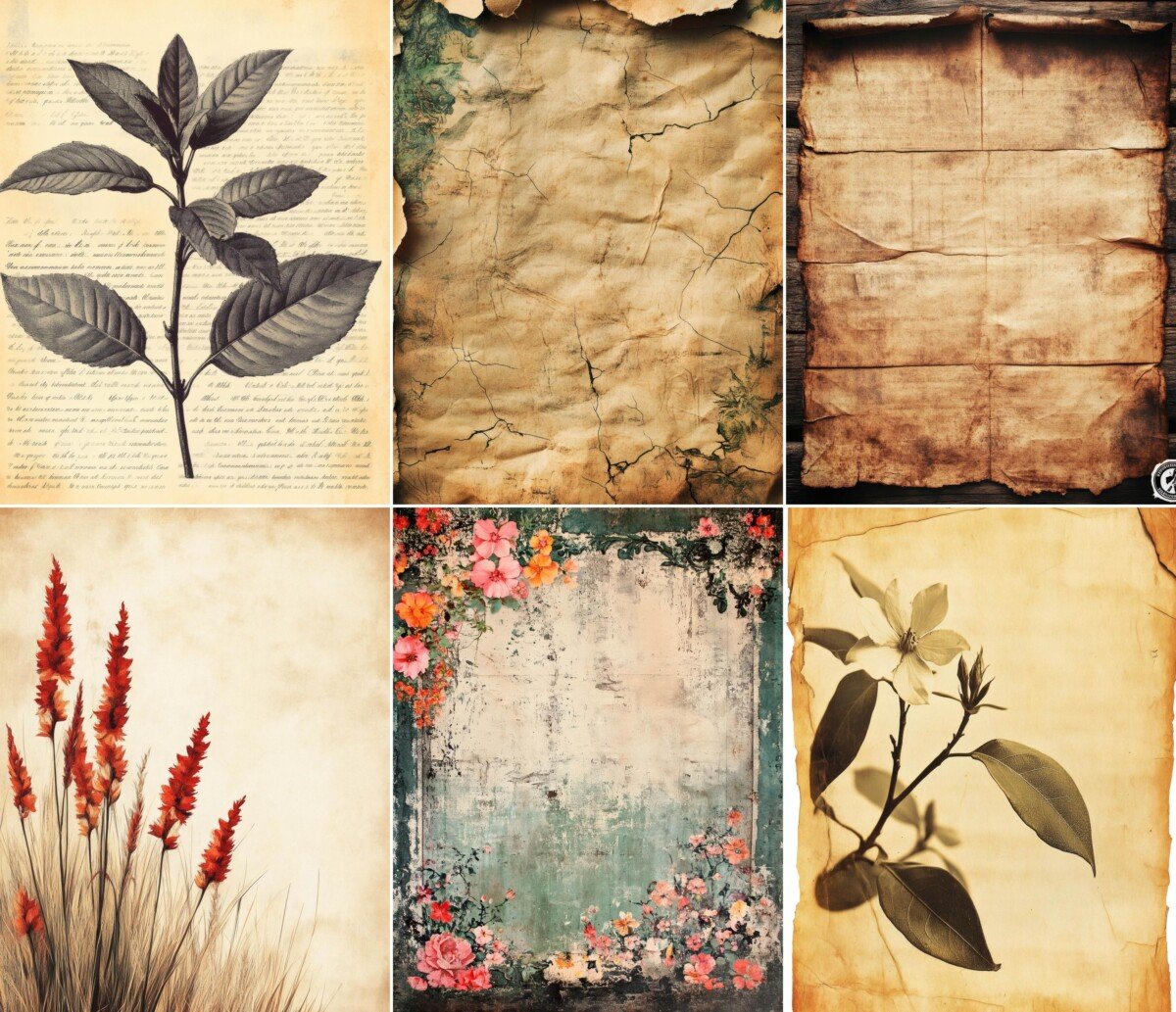 antique preview 3 – Journal Pages