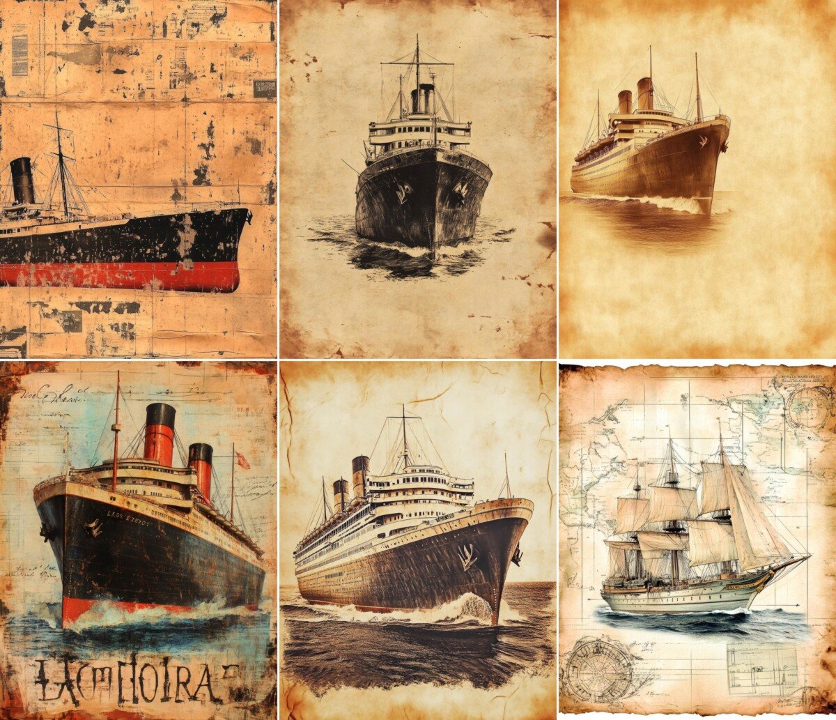 antique preview 6 – Journal Pages