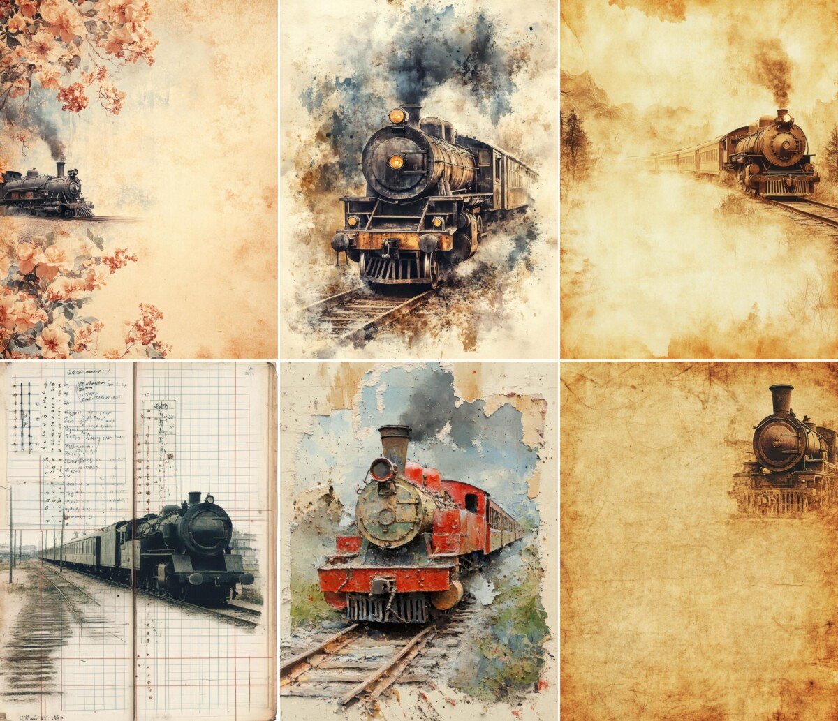 antique preview 8 – Journal Pages