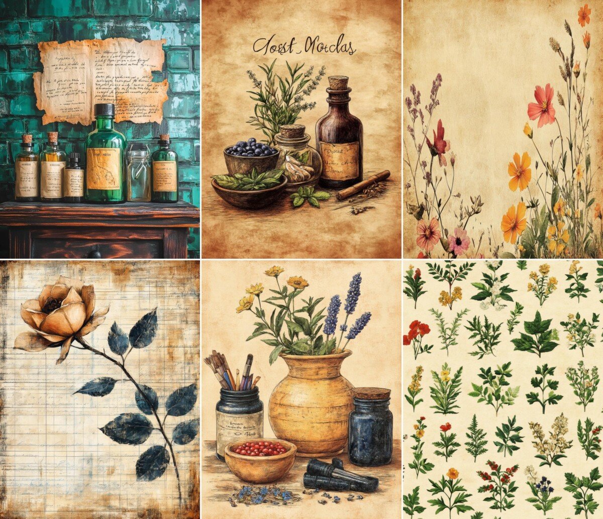 apothecary preview 2 – Journal Pages