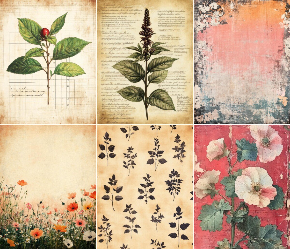 botanical preview 8 – Journal Pages